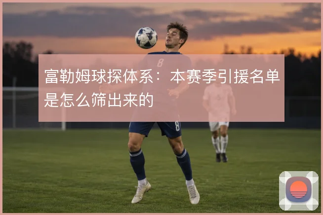 富勒姆球探体系：本赛季引援名单是怎么筛出来的